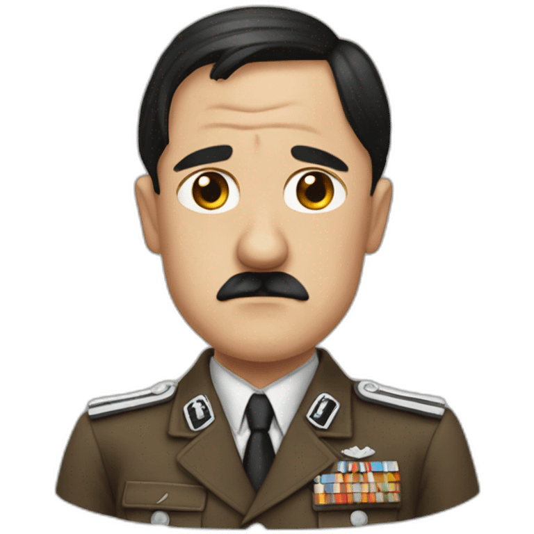 Hitler lève la main emoji