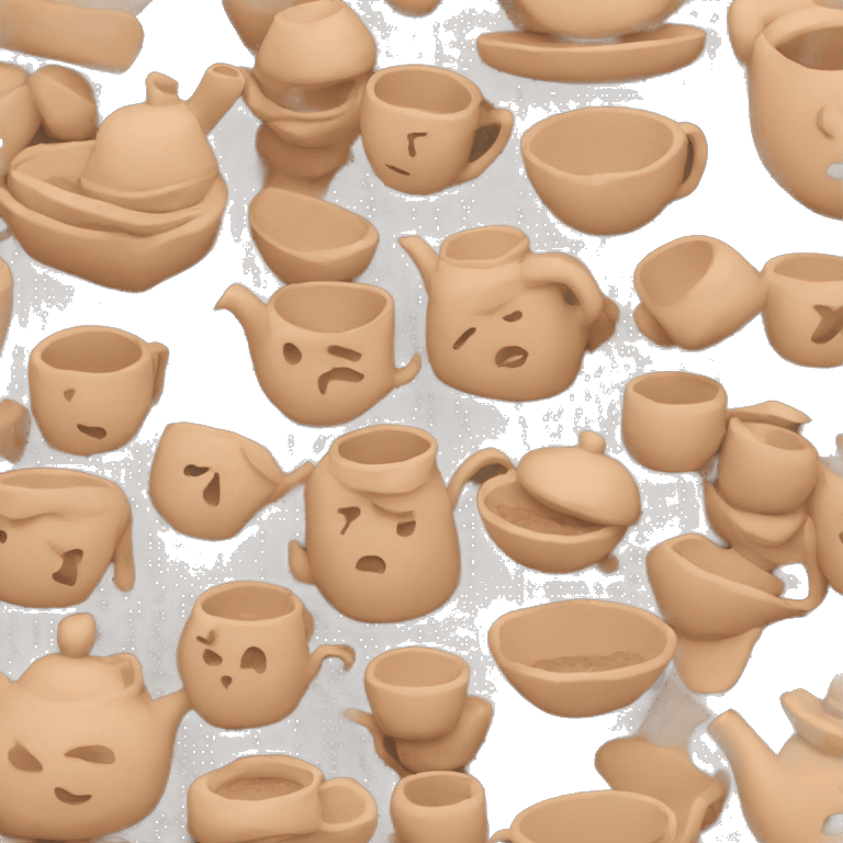 Clay tea emoji