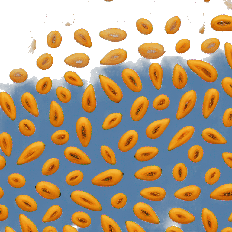 Papaya  emoji