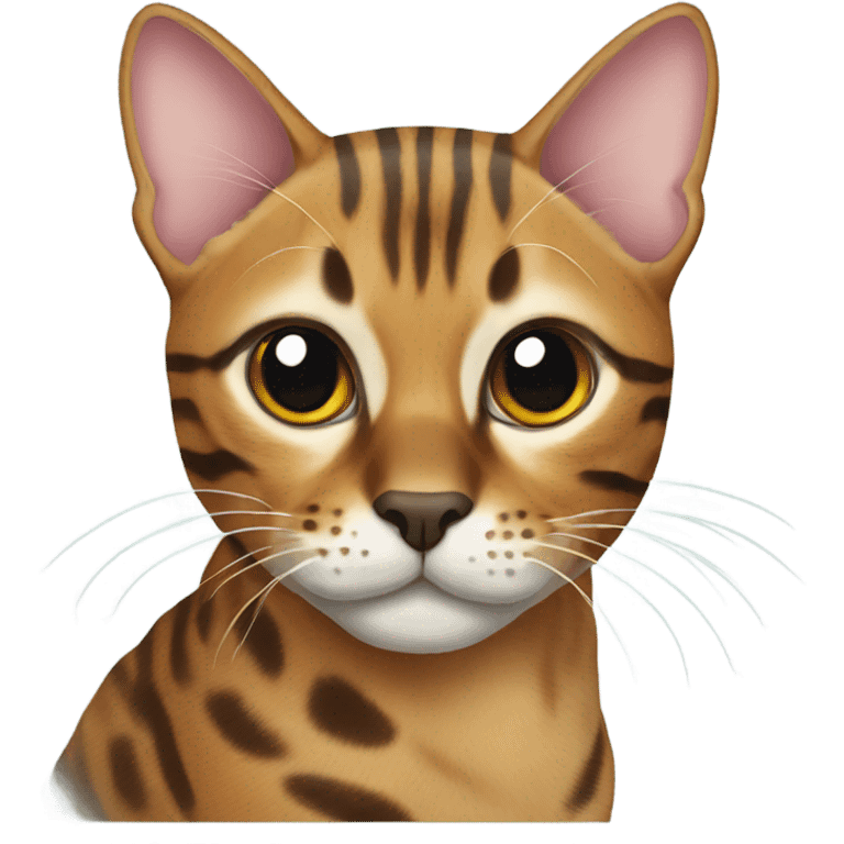 Bengal cat emoji