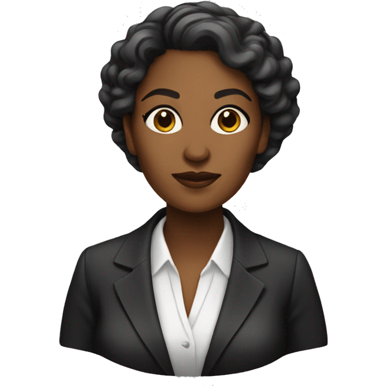 Lawyer Woman bipoc emoji