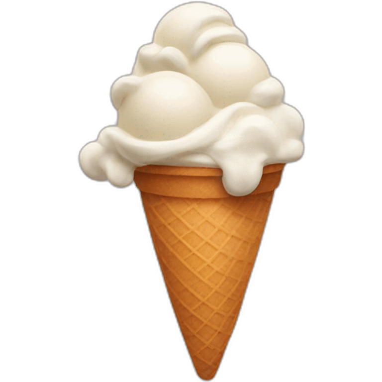 Ice cream so good emoji