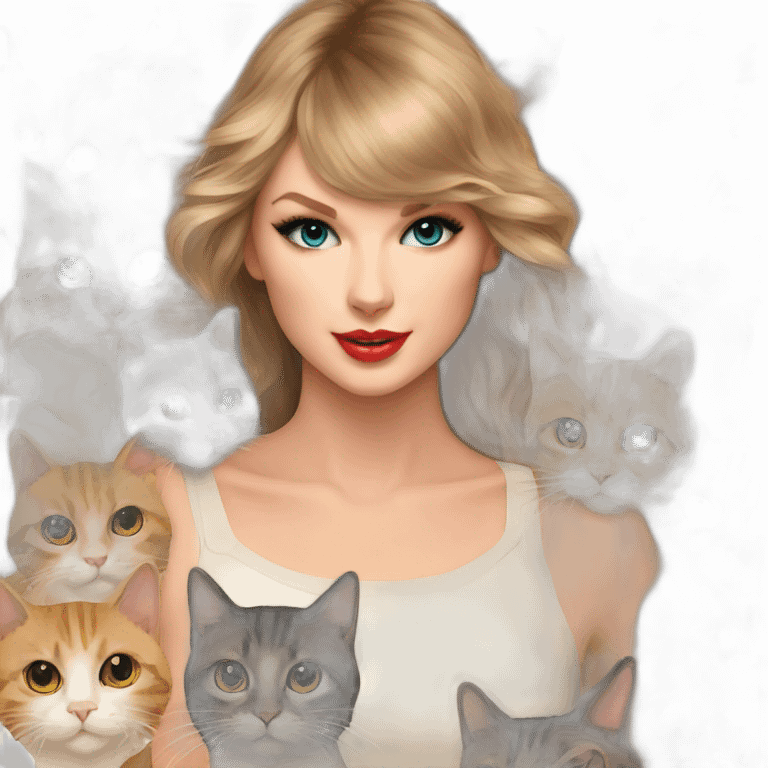 taylor-swift-with-cats emoji