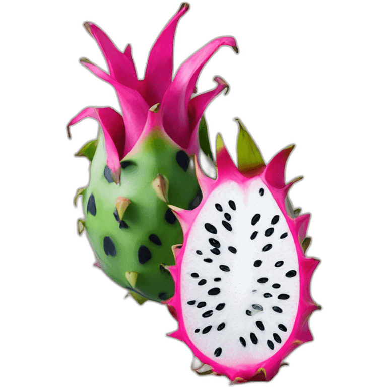 Dragon fruits emoji