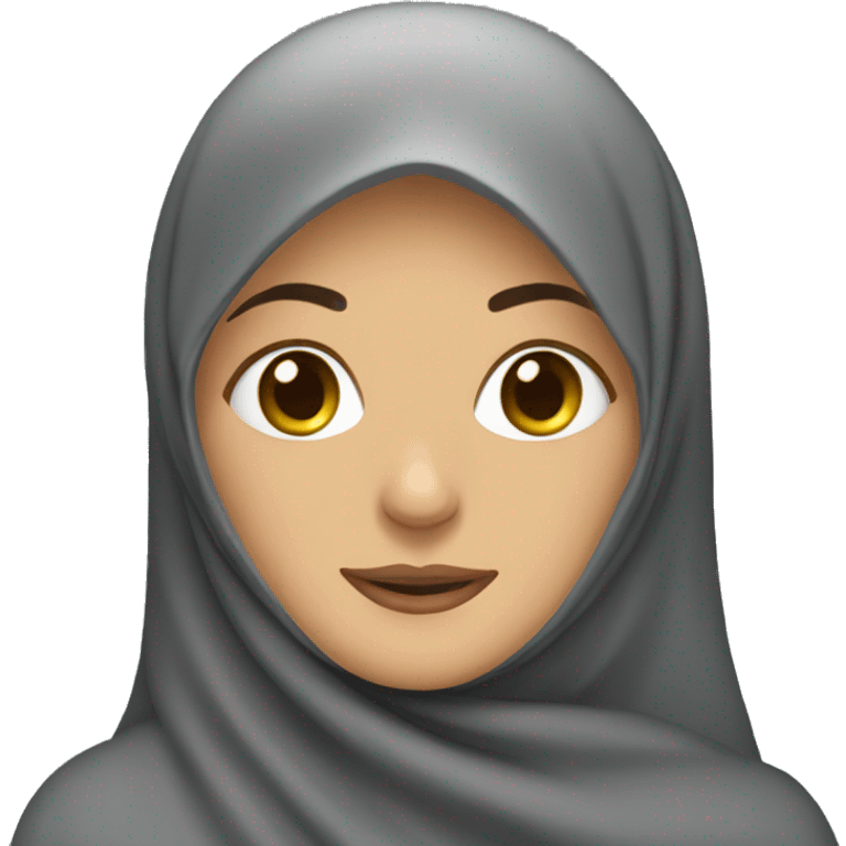 Woman wearing burqa emoji