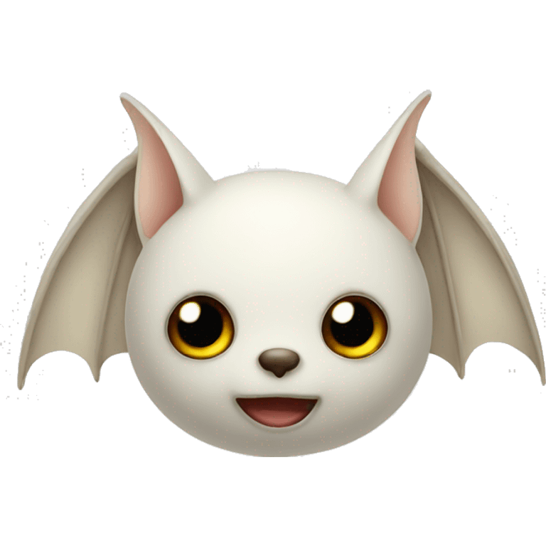 white bat emoji