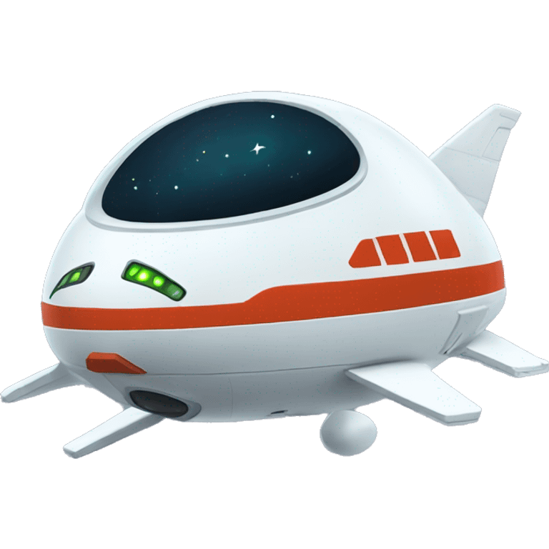 Planet Express delivery spacecraft  emoji