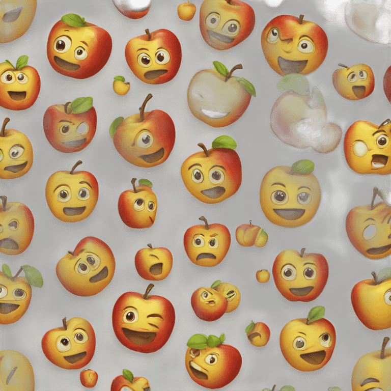 too much work apple emoji