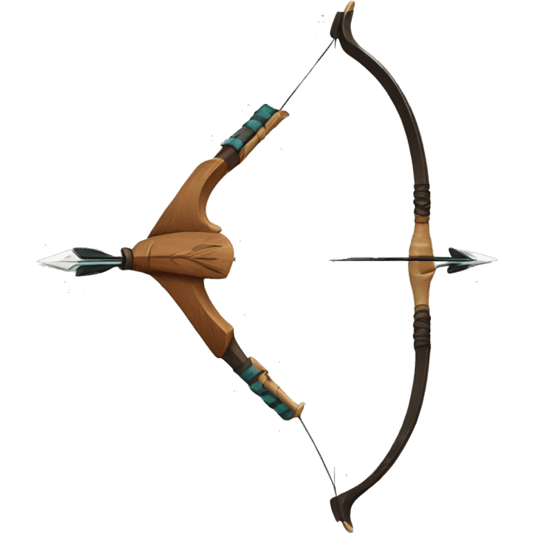 modern bow and arrow emoji