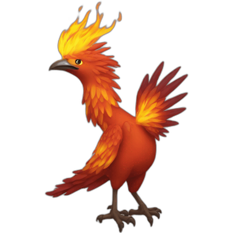 fire bird emoji