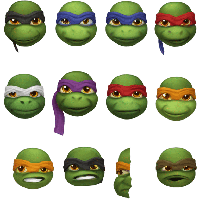 Ninja turtles  emoji