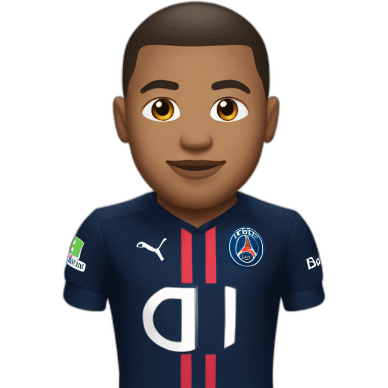 mbappé psg  emoji