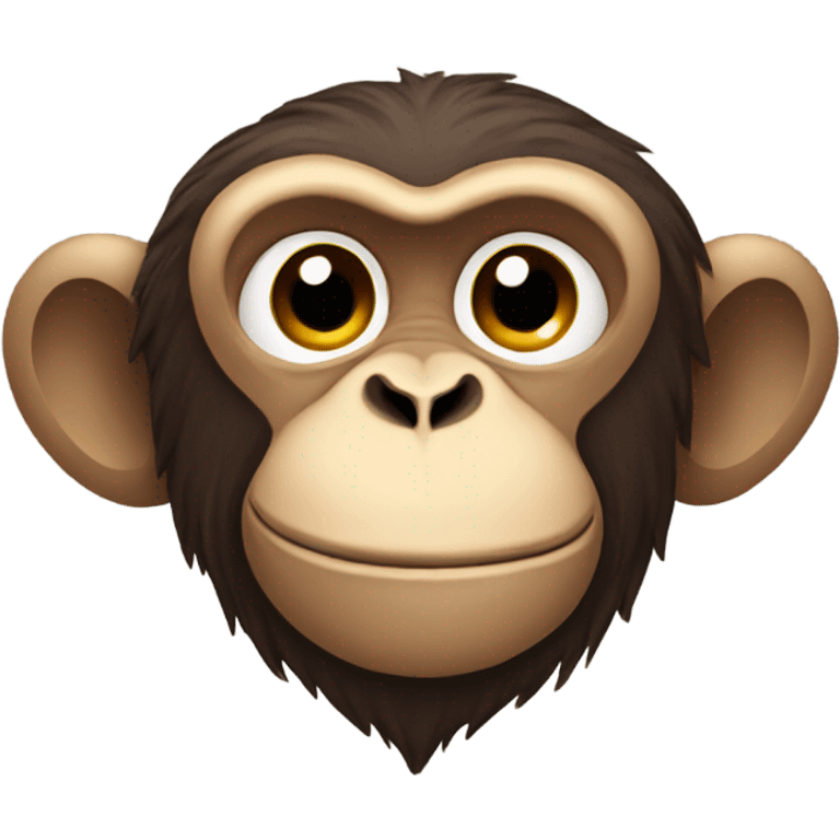 Monkey laying down  emoji