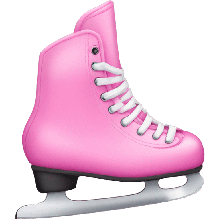 Pink skates emoji