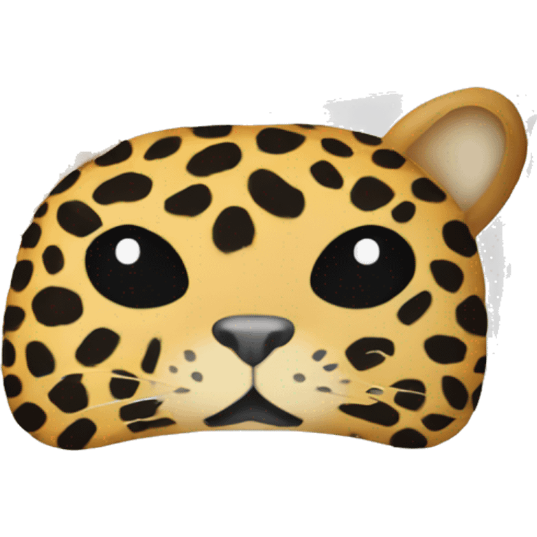 Leopard print pillow emoji