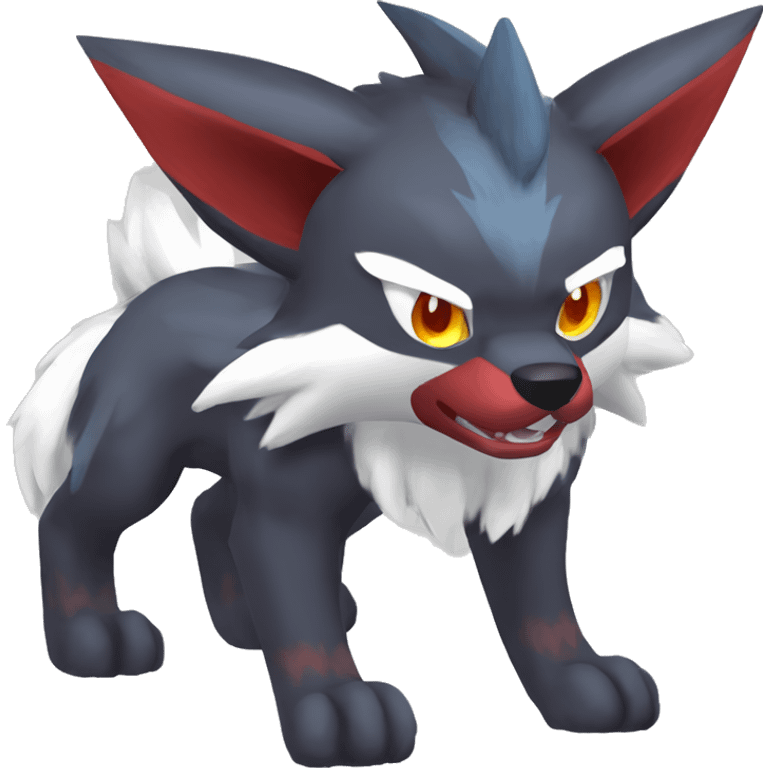  Incineroar Zoroark Lycanroc Typloshion Fakemon emoji