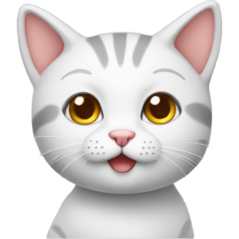 cute cat student  emoji