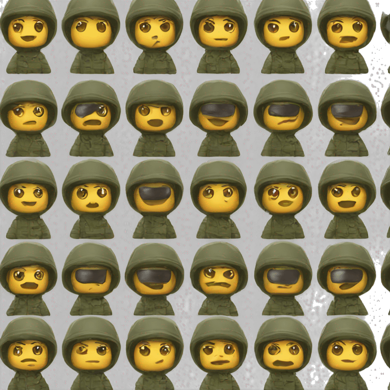 defensive army emoji