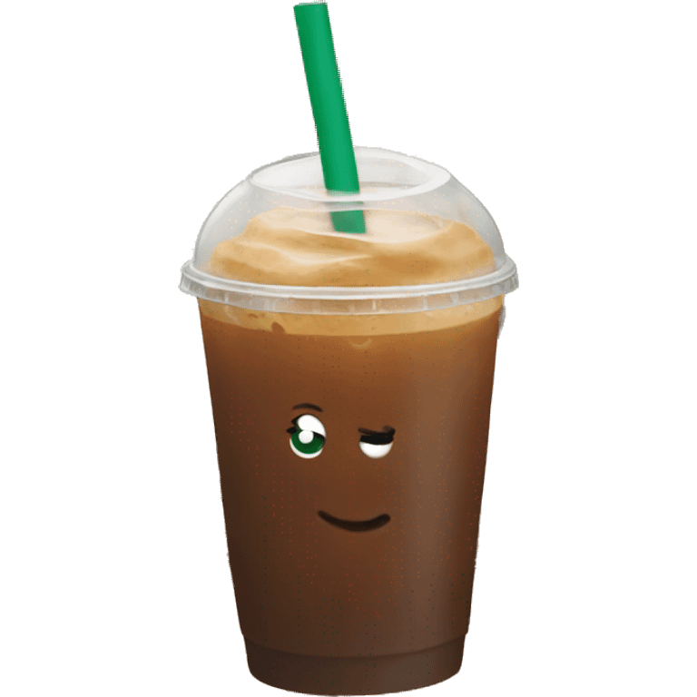 Starbucks iced coffee  emoji