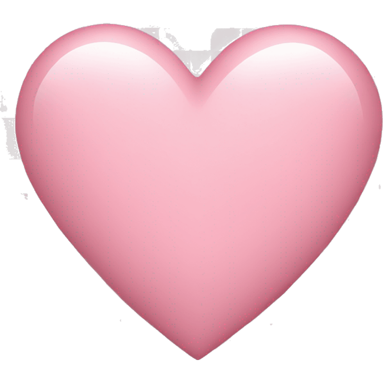 light pink heart with checkered background emoji