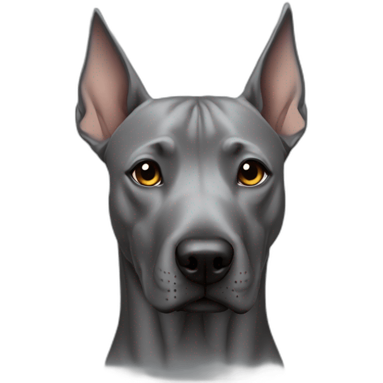 Dog gray Thai Ridgeback emoji