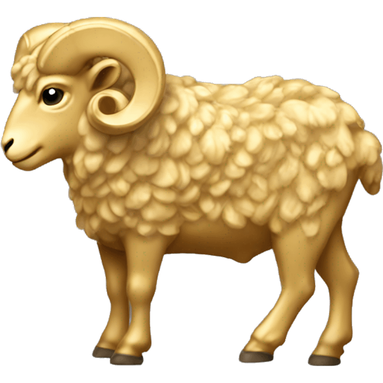 gold ram emoji