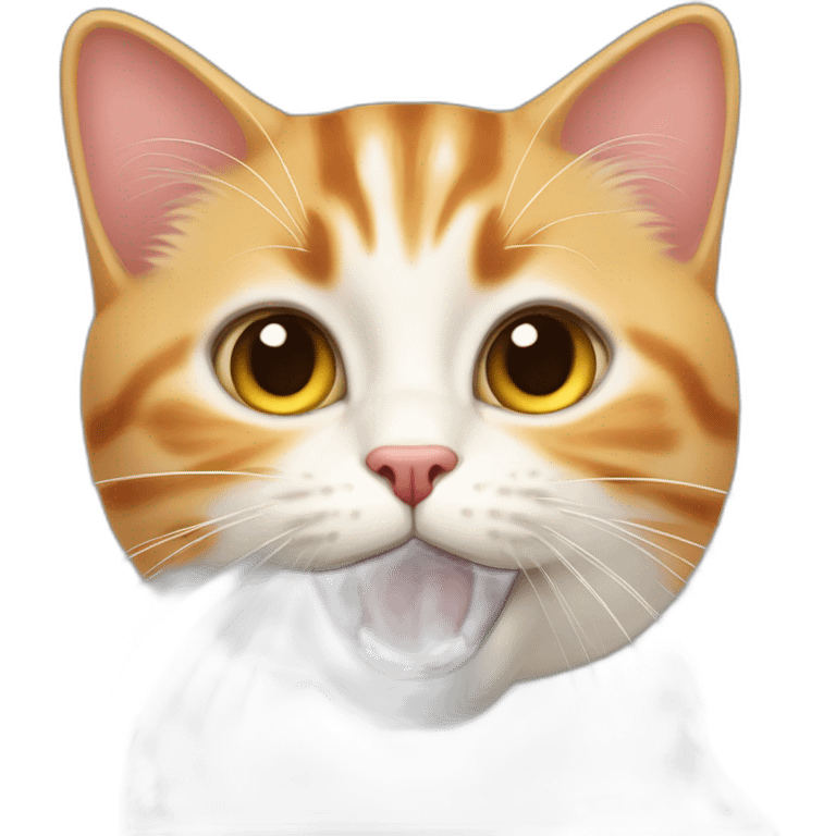 Cat-sticking-tongue-out emoji