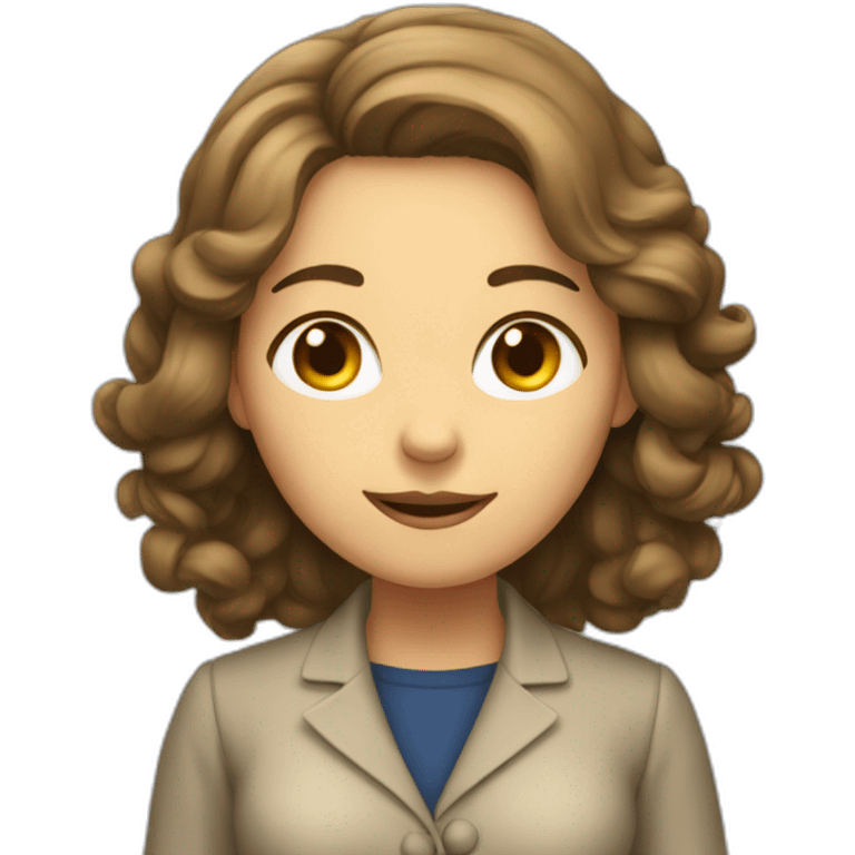 A woman have a Panel and it said (Bonne nuit) in french emoji