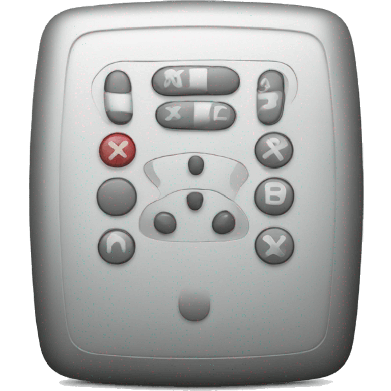 tv remote emoji