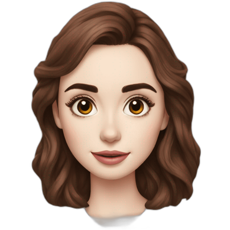 lily-collins emoji