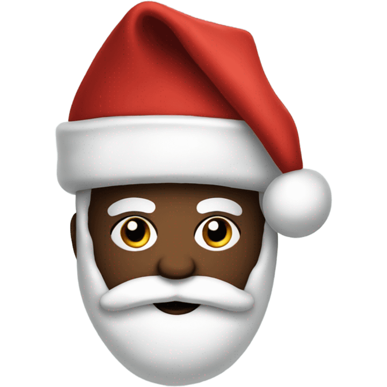 Santa sock emoji