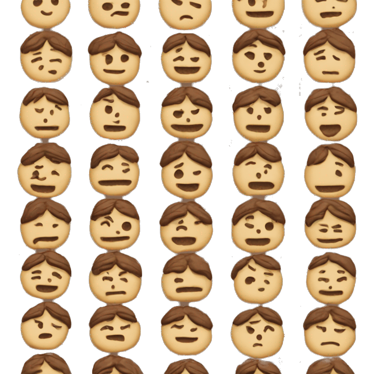 Crumbl cookie line up emoji