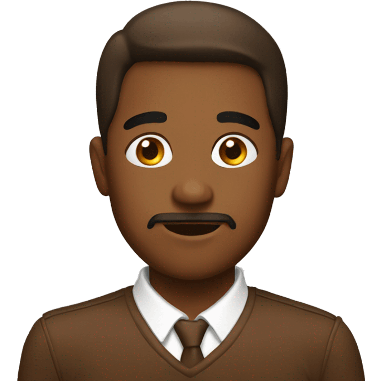 Brown christmas emoji