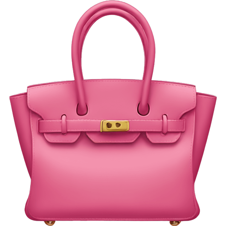 Birkin pink bag emoji