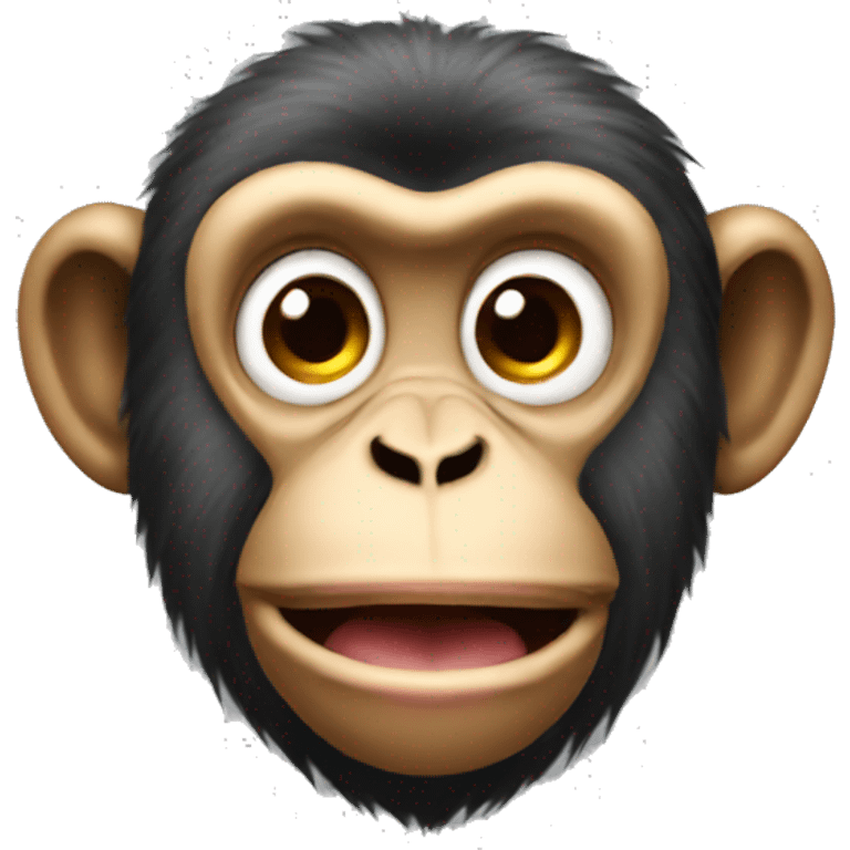 monkey with its tongue out emoji