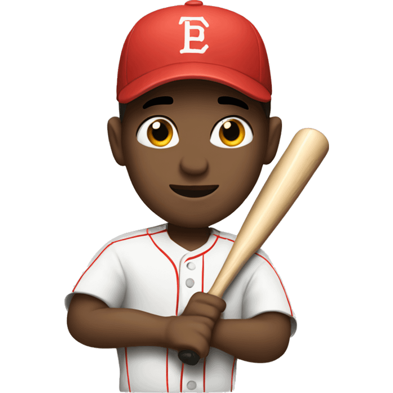 Guy playing baseball emoji