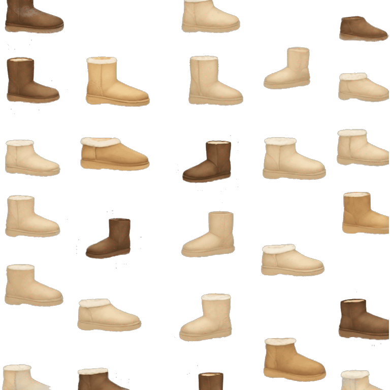 Ugg shoes emoji