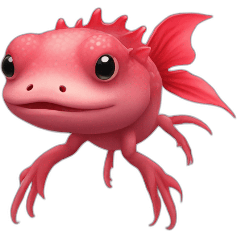 red axolotl emoji