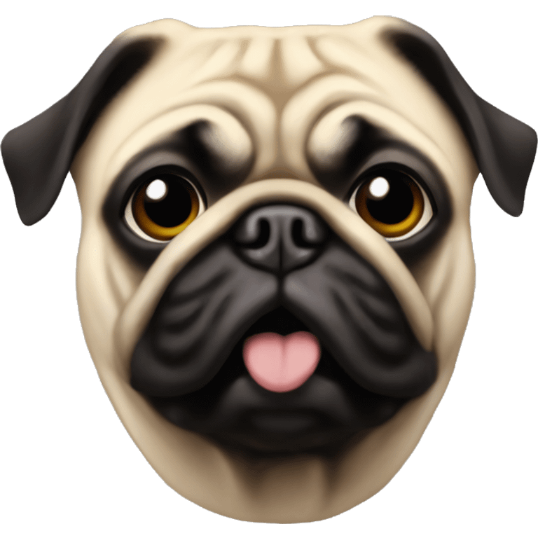 Pug mask from grand theft auto  emoji