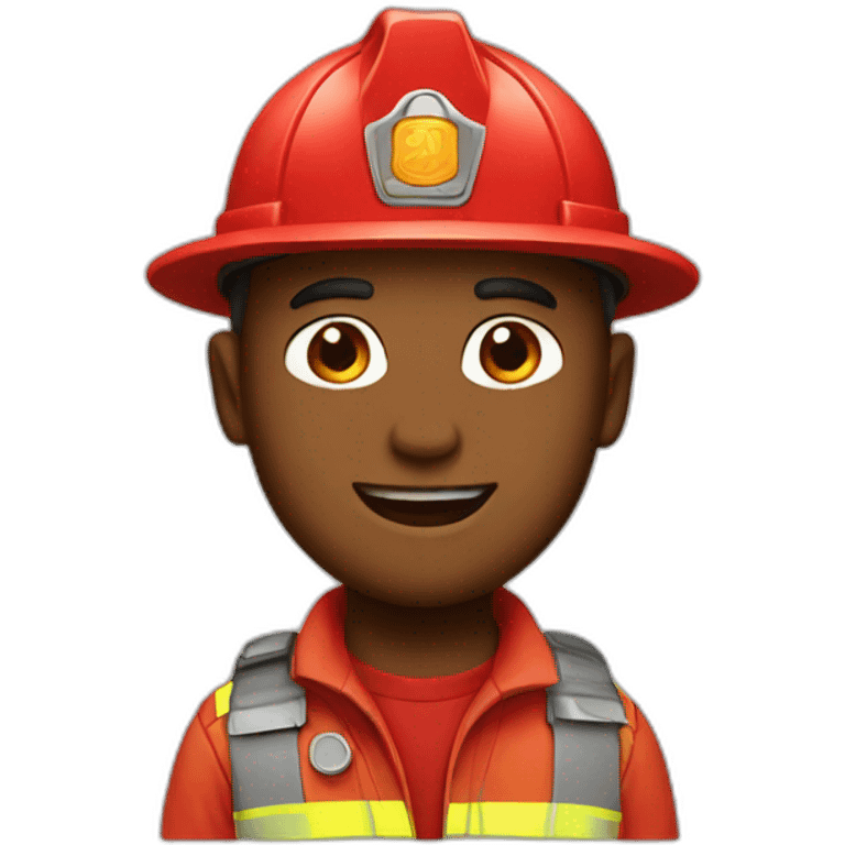 Fire man emoji