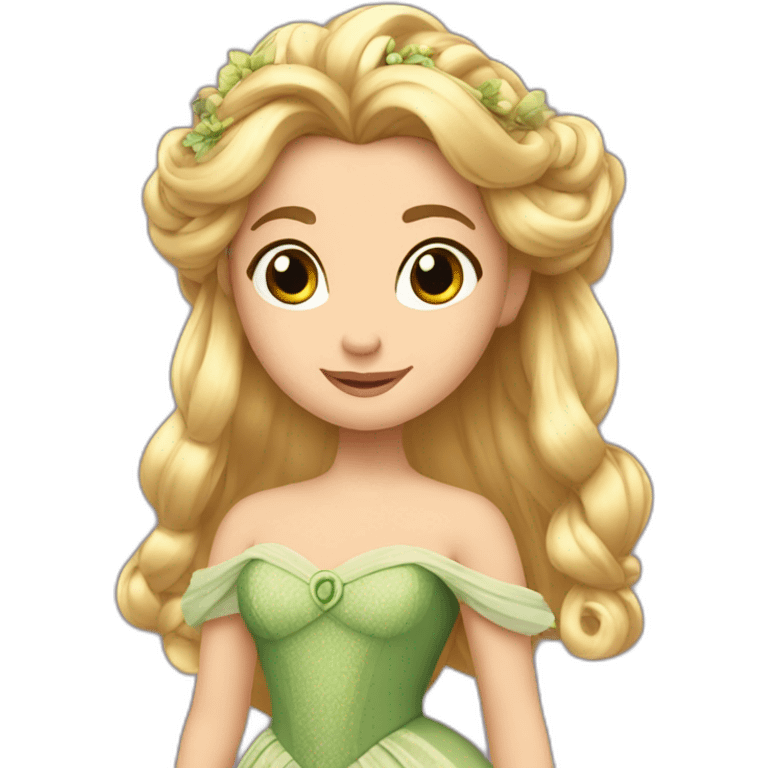 Princesse raiponce emoji