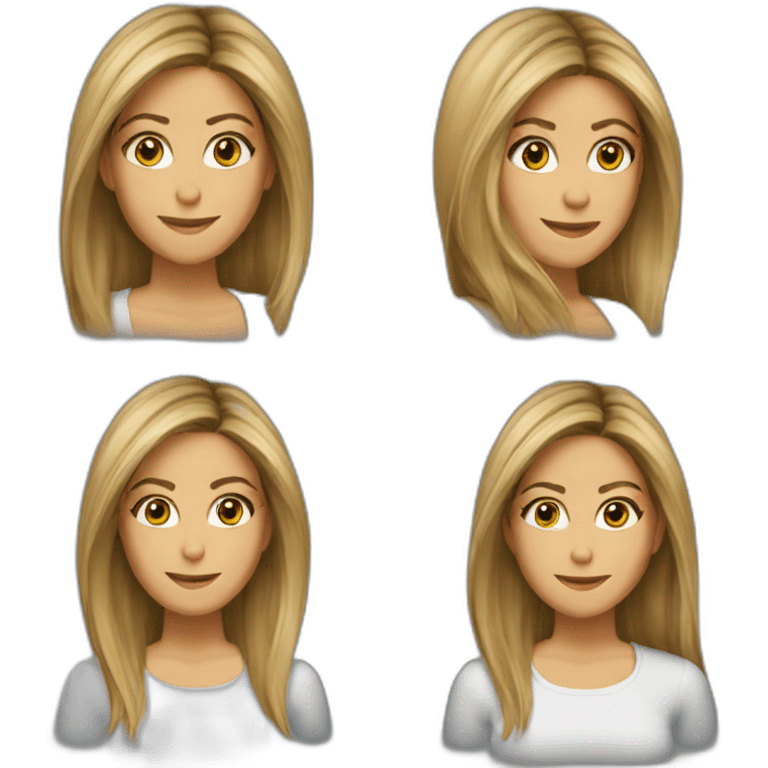 Jennifer Aniston emoji