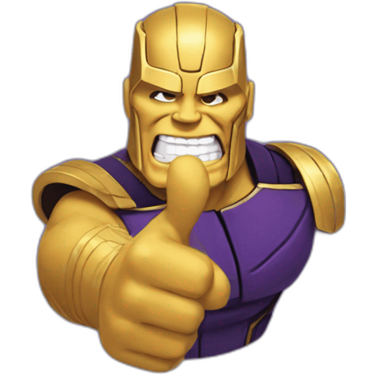 thanos thumbs up emoji