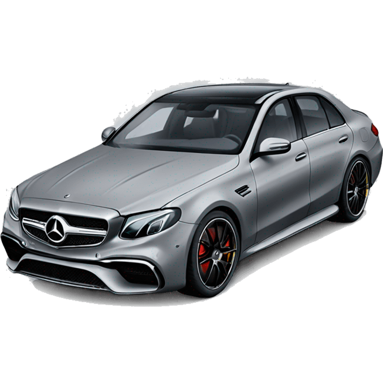 grey Mercedes e63 emoji