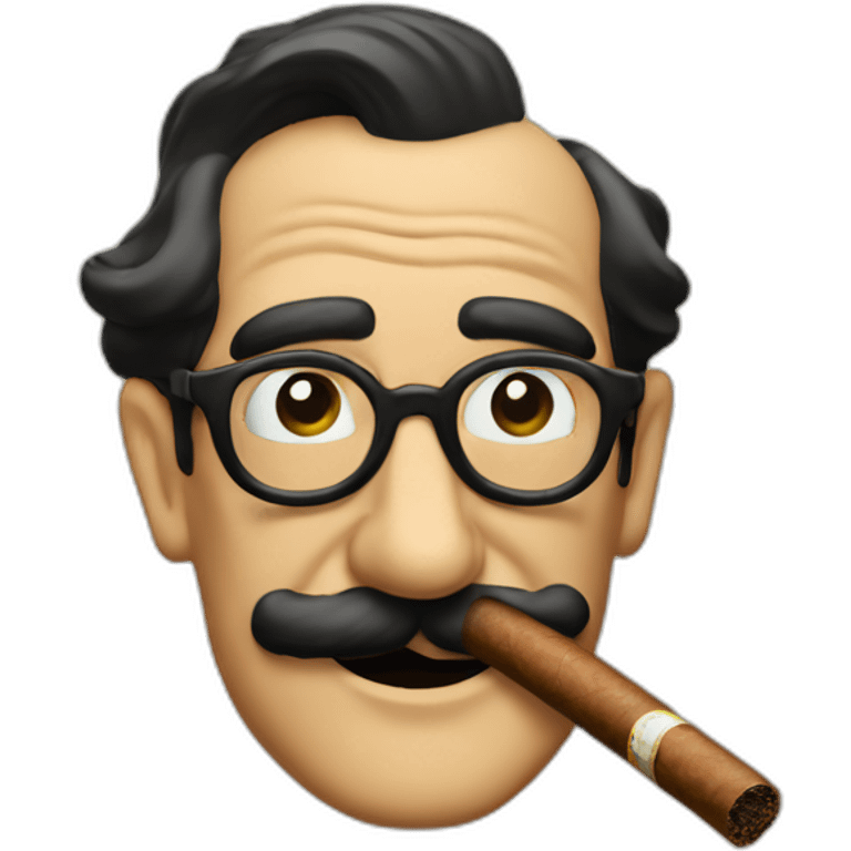 Groucho Marx cigar emoji