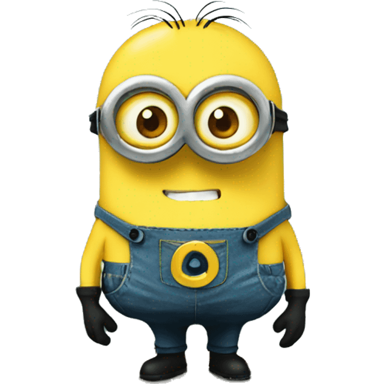 A Minion in Forest  emoji