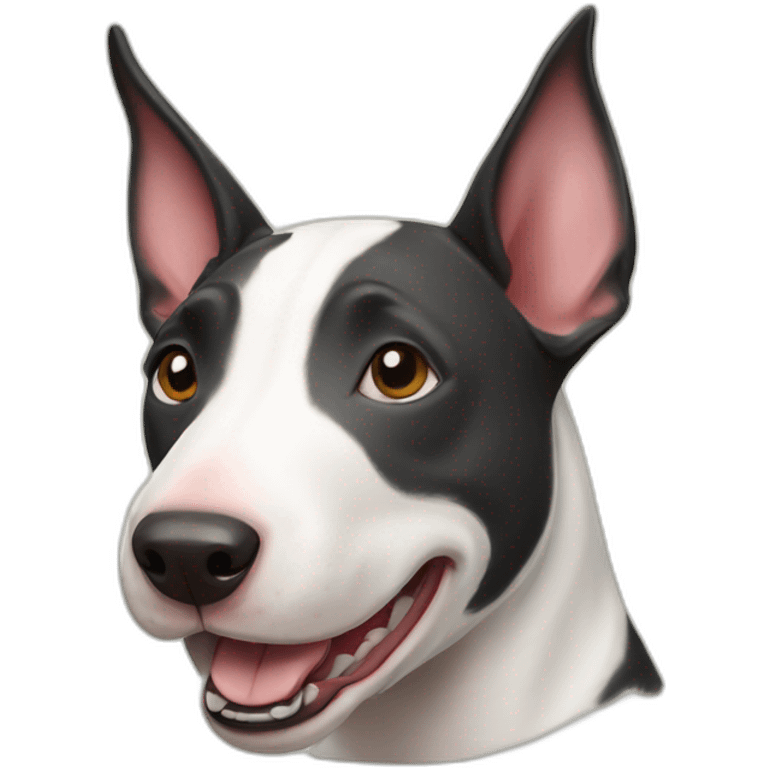 happy bull terrier emoji