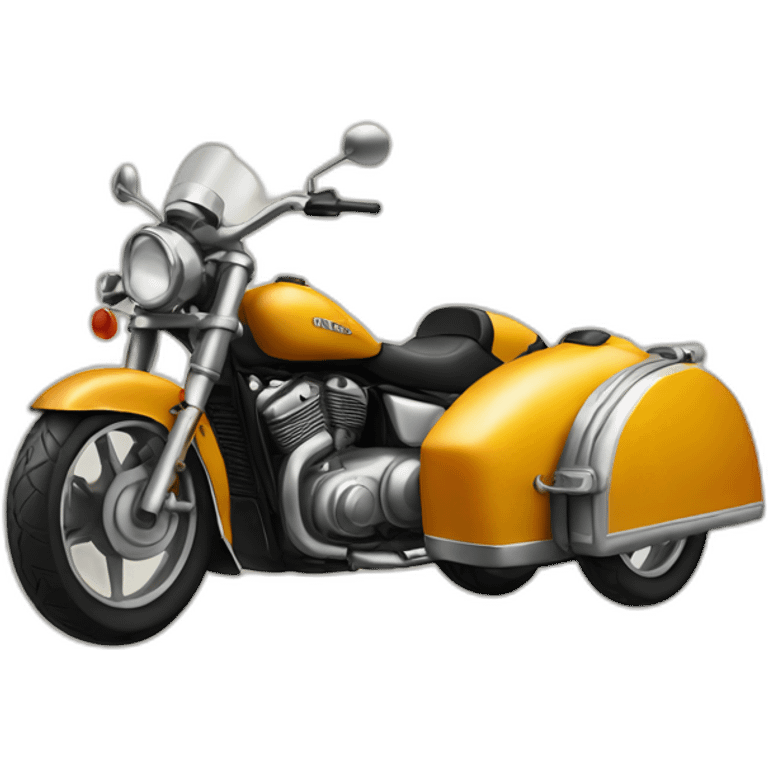 motorcycle with sidecar emoji