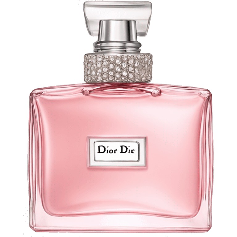 Soft pink Dior perfume  emoji