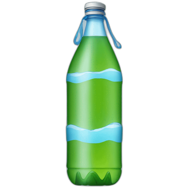 Water plastic bottle emoji